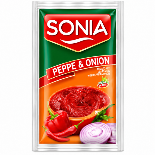 SONIA PEPPER AND ONION 65G X50