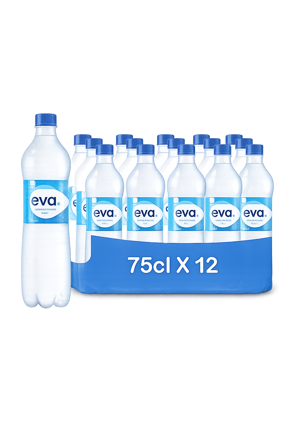 EVA WATER 75CL x 12