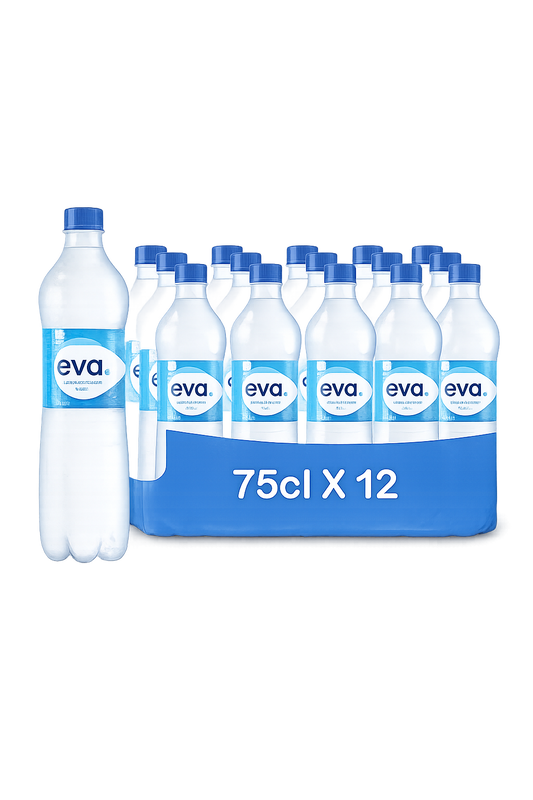 EVA WATER 75CL x 12
