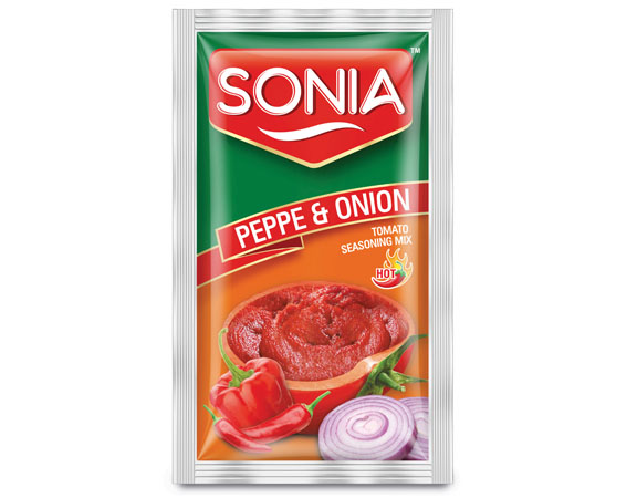 SONIA PEPPER AND ONION 50 X 65G