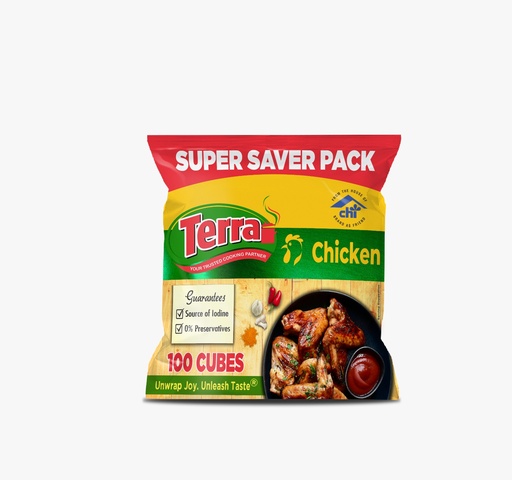 [TER-100-P020] TERRA CHICKEN SUPER SAVER PACK 100 X 20
